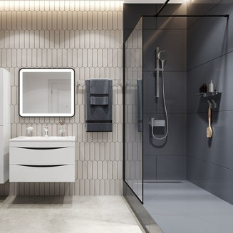 Лейка для душа, хром, Slide, IDDIS, SLI3F0Ci18