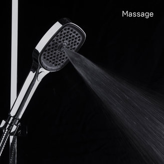 Лейка для душа, хром, Slide, IDDIS, SLI3F0Ci18