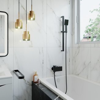 Стойка для душа, Slide, черная, IDDIS, SLI70BLi17