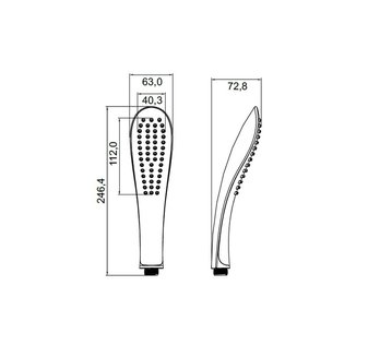 Лейка для душа, 020, IDDIS, 0201F00I18