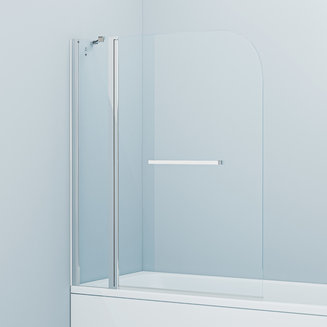 Шторка на ванну, глянцевый ал. проф., 120х140, Ray, IDDIS, RAY6CS2i90