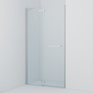Душевая дверь распашная, глянцевый ал. проф., 110х195, Slide, IDDIS, SLI6СH1i69