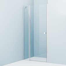 Душевая дверь распашная, глянцевый ал. проф., 100х195, Ray, IDDIS, RAY6CP0i69