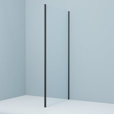 Боковая панель, черный ал. проф., 100х195, Slide, IDDIS, SLI6BS1i23