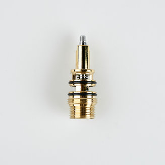 Дивертор для смесителя, латунь, h=56 мм, M24x1,5, вытяжной, золото, IDDIS, 997B0256SMG