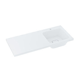 Умывальник мебельный для стиральной машины 110 см, правый, 480, IDDIS, 480110Ri28