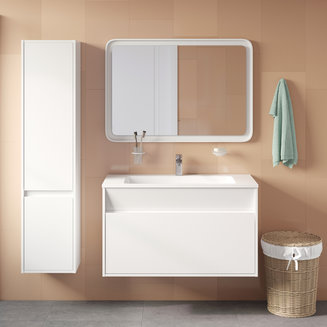 Пенал подвесной, 35 см, Esper, белый, IDDIS, ESP35W0i97