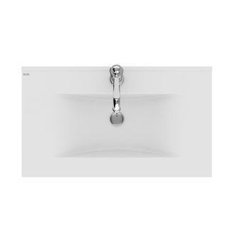 Тумба с умывальником, напольная, 80 см, белая, Oxford, IDDIS, OXF80W0i95K