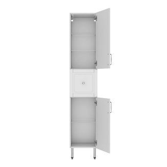 Пенал напольный, 36 см, белый, Oxford, IDDIS, OXF36W0i97