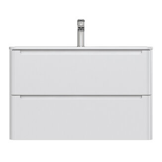 Тумба с умывальником, подвесная, 80 см, белая, Edifice, IDDIS, EDI80W0i95K