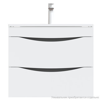 Тумба подвесная, белая, 60 см, Cloud, IDDIS, CLO60W0i95. Подходит умывальник: 0136000i28