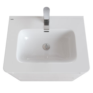 Тумба с умывальником, подвесная, 60 см, белая, Edifice, IDDIS, EDI60W0i95K