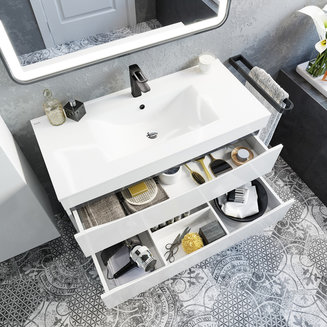 Умывальник мебельный 100 см, 013, IDDIS, 0131000i28