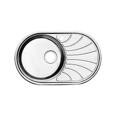 Мойка, нержавеющая сталь, шелк, чаша слева, 770*480, Suno S, IDDIS, SUN77SLi77