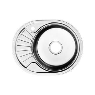 Мойка, нержавеющая сталь, полированная, чаша справа, 600*470, Suno S, IDDIS, SUN60PRi77