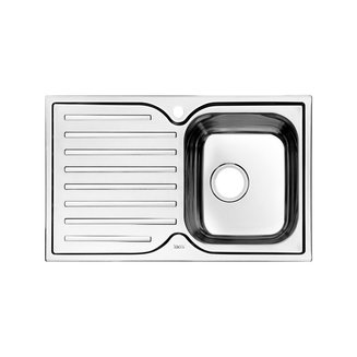 Мойка, нержавеющая сталь, шелк, чаша справа, 780*480, Strit S, IDDIS, STR78SRi77