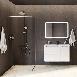 Смеситель для ванны с верхним душем, Shelfy, IDDIS, SHESBBTi06