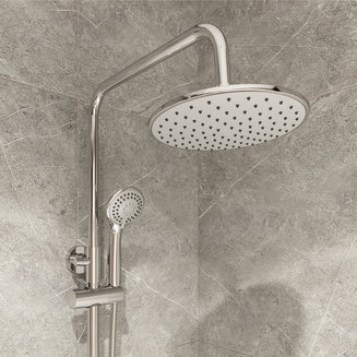 Смеситель с верхним душем, Rosco, Milardo, ROSSB1FM06