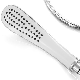 Смеситель для ванны на 4 отверстия, белый/хром, Calipso, IDDIS, CALSB42i07