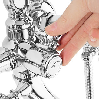 Смеситель для ванны с керамическим дивертором, SAM, IDDIS, SAMSB02i02