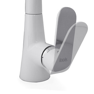 Смеситель для кухни, белый/хром, Calipso, IDDIS, CALSBL0i05