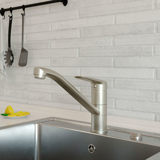 Смеситель для кухни, сатин, Male, IDDIS, MALBN00i05