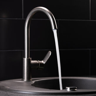 Смеситель для кухни, состаренное серебро, Cuba, IDDIS, CU4SBJ0i05