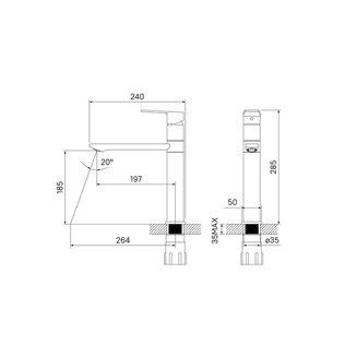 Смеситель для кухни, Edifice, IDDIS, EDISB00i05