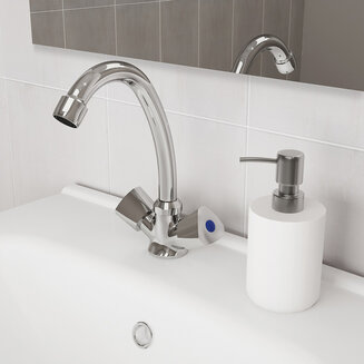 Смеситель для умывальника, Tring, Milardo, TRISB00M01