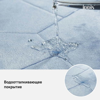 Коврик для ванной комнаты, 50*80 см, полиэстер с запоминающей пеной, IDDIS, B24P580i12