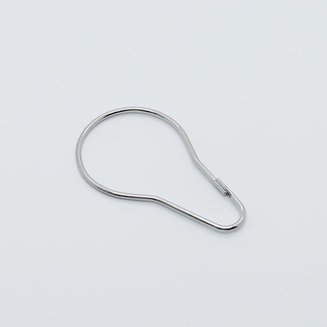 Набор колец для шторы в ванную комнату, цвет хром, IDDIS, RINMCH0i15