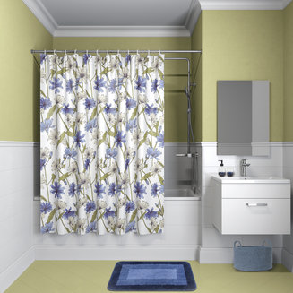 Штора для ванной комнаты, 180*180см, полиэстер, P05P118i11, IDDIS