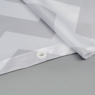 Штора для ванной комнаты, 180*180см, полиэстер, B07P118i11, IDDIS