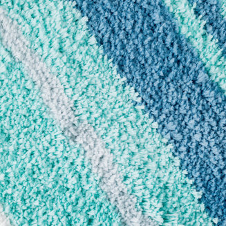 Коврик для ванной комнаты, 60*90 см, Микрофибра, Blue horizon, IDDIS, 301M690i12