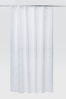 Штора для ванной комнаты, 200*200 см, полиэстер, Chequers, white, IDDIS, 432P20RI11