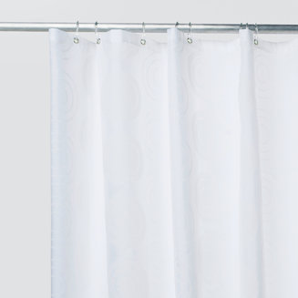 Штора для ванной комнаты, 200*200 см, полиэстер, Chequers, white, IDDIS, 432P20RI11