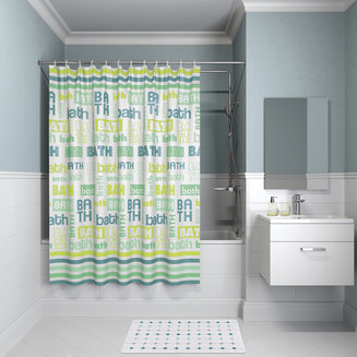 Штора для ванной комнаты, 200*180см, полиэстер, B19P218i11, IDDIS
