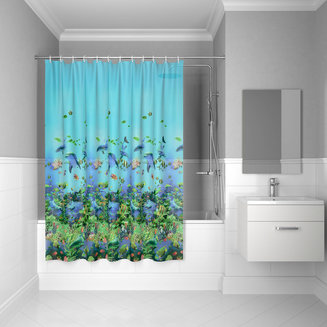 Штора для ванной комнаты, 180*180см, PEVA, P22PV11i11, IDDIS