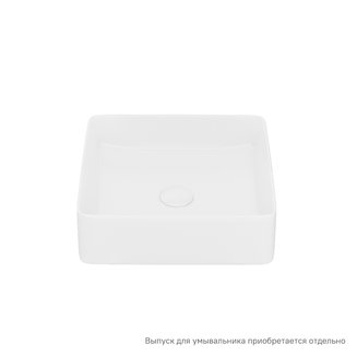 Белый глянцевый умывальник накладной, Slide, IDDIS, SLIWS01i27