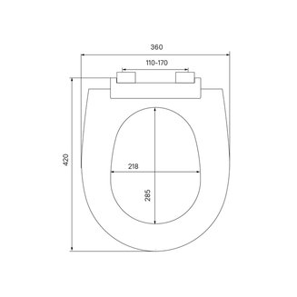 Сиденье из полипропилена, Soft Close, 005, IDDIS, 005PPS3i31