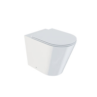 Унитаз приставной, безободковый, Calipso, IDDIS, CALRDSEi26