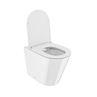 Унитаз приставной, безободковый, Calipso, IDDIS, CALRDSEi26