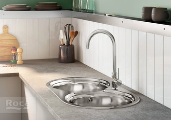 Смеситель Roca Etna для кухни, хром, 5A7B09C00