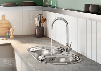 Смеситель Roca Etna для кухни, хром, 5A7B09C00