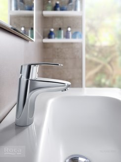 Смеситель Roca Monodin-N для раковины с донным клапаном, 5A3A98C0M