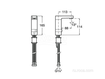 Смеситель Roca L90 для раковины 5A5301C00