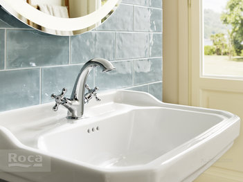 Смеситель Roca Carmen для раковины с донным клапаном, 5A3A4BC00