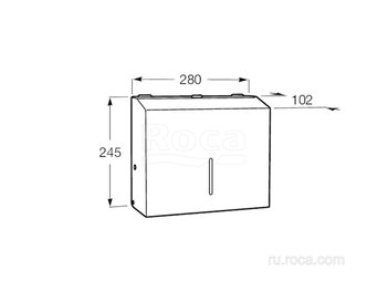 Диспенсер Roca Public 817410002