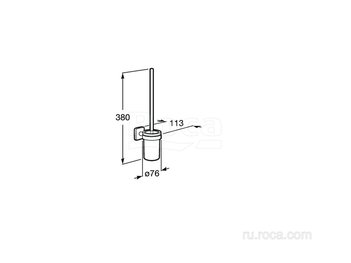 Ёршик Roca с подставкой Victoria 816667001