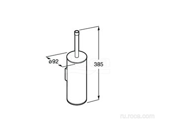 Ёршик Roca с подставкой Superinox 817305002